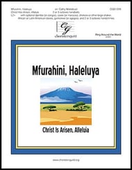 Mfurahini Haleluya Handbell sheet music cover Thumbnail